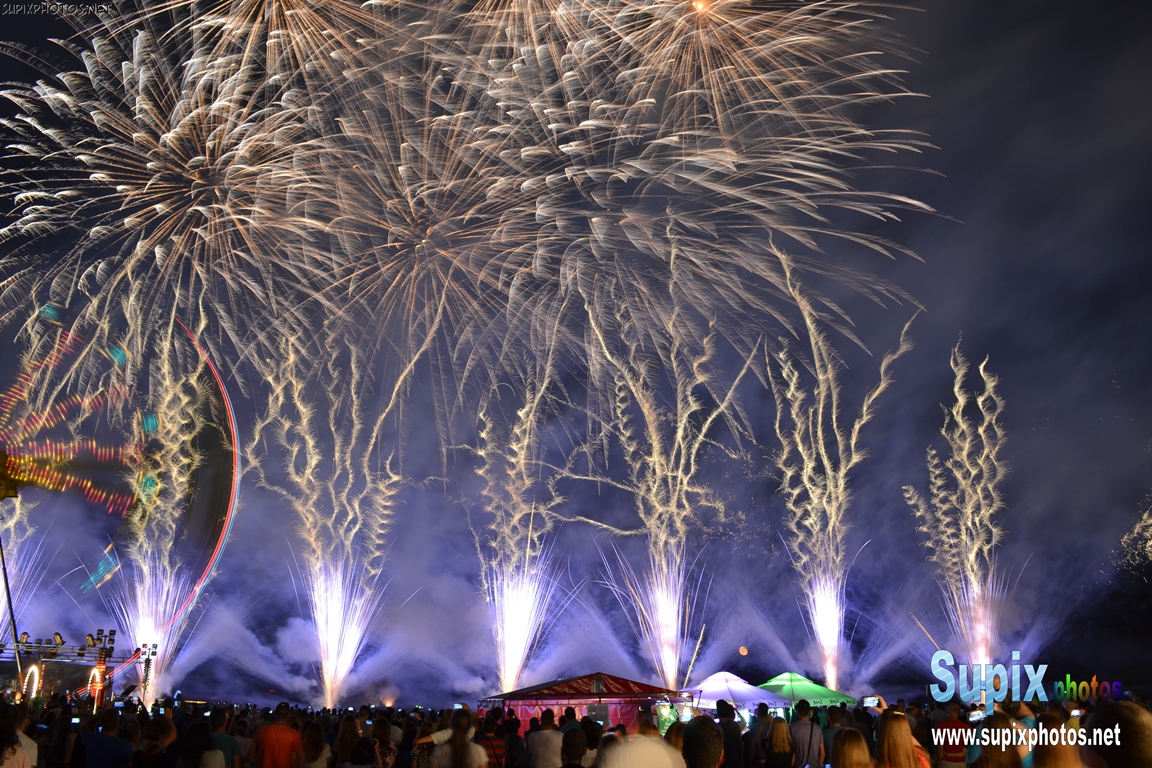 International fireworks festival in Serbia (Day 1)
