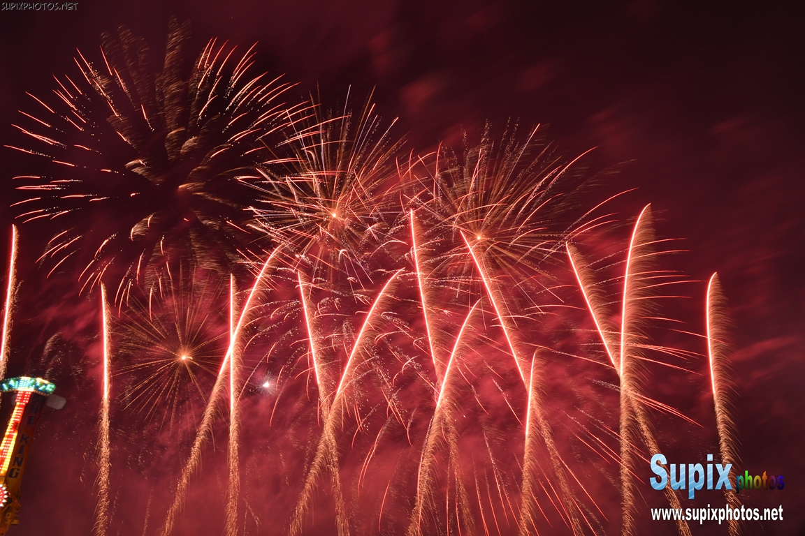 International fireworks festival in Serbia (Day 1)