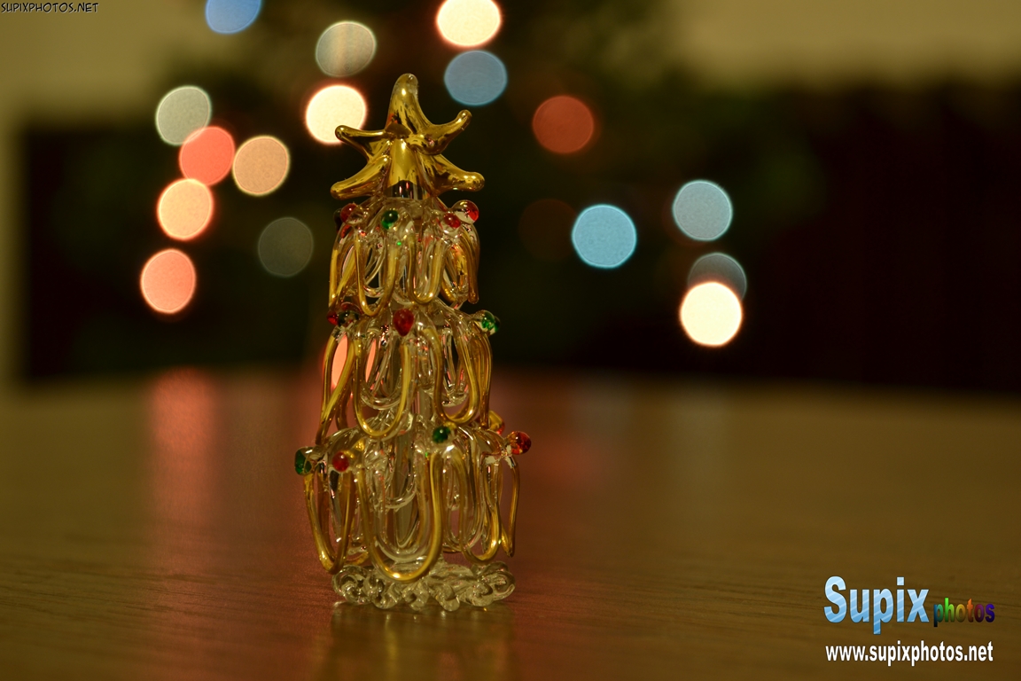 glass Christmas tree